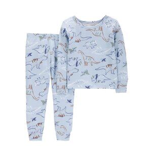 (4/$20) Carter's - Baby 2-Piece Dinosaur PurelySoft Pyjamas